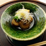 懐石料理 桝田 - くえとごぼうの煮物