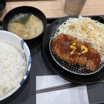 Matsuya - ロースカツ定食　590円