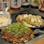 鉄板焼き 広島風お好み焼き 哲 - どれも美味しい