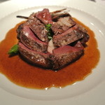 ラ・トルテュ - ベカスと温野菜、サルミソース