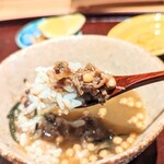 鳥匠 いし井 - 時雨煮のお茶漬