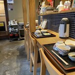 Karatsu An - 入店時のカウンター