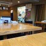 やぶ善 - 玄関入って左奥の席。