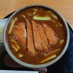 やぶ善 - カツカレーそば、1,350円。