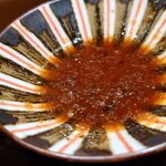 Kamamoto Hambei - バジルトマトか梅しそか仄かな酸味の醤油タレ