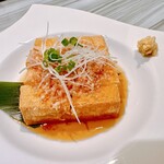 thick fried tofu