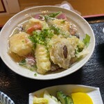 旬食房 ふた葉 - メインは豆腐と野菜の蟹あんかけ