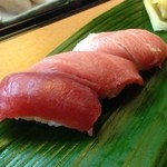Sushi Ken - 大間のマグロ…赤身、中トロ、大トロ