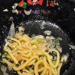 東京油組総本店 - 油そば 最後の一口