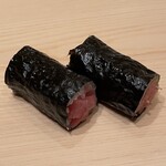 鮨 めい乃 - やま幸 本鮪 葱トロ巻