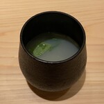 鮨 めい乃 - 蜆の味噌汁