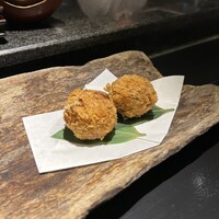 ダイナミックキッチン＆バー 燦 大阪店 - カニクリームコロッケ(だったと思う)