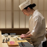 鮨 めい乃 - 恵方巻をリクエスト