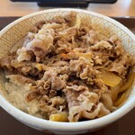 すき家 - 牛丼並(¥400-¥70)つゆだく