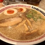 Makotoya - 煮玉子熟成背脂醤油ラーメン970円