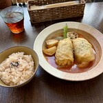 バルバルキッチンアメリ - ランチ：ロールキャベツ(¥1,180)