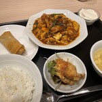 Chuuka Baru Touin - 中華セット麻婆豆腐辛め1,380円