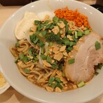 ラーメン 鷹の目 - 限定　スーパーガーリックまぜそば