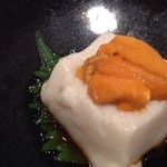 鮨 おさむ - 雲丹と胡麻豆腐