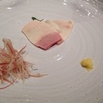 鮨 おさむ - 鯨ベーコン