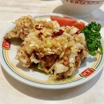 餃子の王将 - 料理写真:ジャストサイズ・油淋鶏（税込366円）