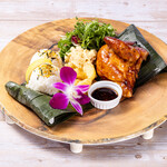 Hawaiian BBQ Chicken Plate Quarter Size(1/4)