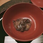 日本料理 蘭 - 朝日村の栃餅