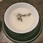 日本料理 蘭 - もずくの茶碗蒸し