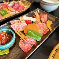 米沢牛黄木 金剛閣 すき焼き しゃぶしゃぶ 毘沙門 - 