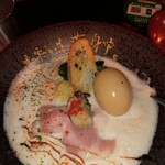 Tadaima Henshin Chuu - 牡蠣豆乳ラーメン味玉
