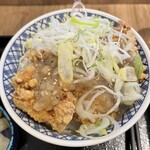 Yoshinoya - 塩だれ唐揚げ丼