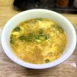 春日飯店 - 五目イリツケライス　スープ