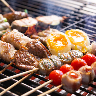 You can order from 1 piece ◎We have a wide variety of carefully handmade ``yakitori and Grilled skewer''!