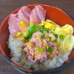 かどのめし屋 海鮮食堂 - ミニまぐろ丼