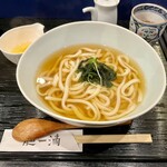 麺一滴 - かけうどん700円