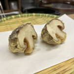 天ぷら はせ川 - 椎茸