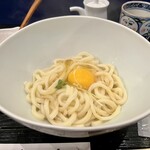 麺一滴 - 釜玉うどん700円