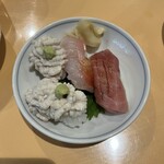 Sakaeya Sarou - 握り寿司(実際には3貫です)