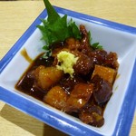 かな福 - 2013.12.28 すじ煮 450円