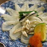 京料理かねき - ふぐのお造り（連れ用）