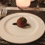 トラットリア・アルベロ - 姫林檎のフォアグラムース詰め