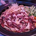 獣肉酒家 米とサーカス - アナグマ鍋