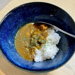 中華そば うお静 - 店主の気まぐれ まかないカレー