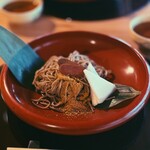 からすみ蕎麦 月と松 - からすみ蕎麦