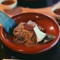 からすみ蕎麦 月と松 - からすみ蕎麦