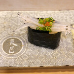 Sushi Tatsumi - お気に入り白魚はアップで！もう一枚〜♬
