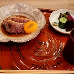 馬車道 大かわ - 合鴨のすきやき