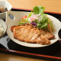 宮城蔵王産 豚生姜焼きランチ
