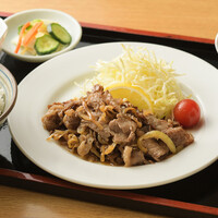 仙台牛 牛生姜焼ランチ