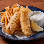 Traditional fish and chips